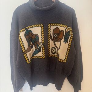 ESCADA wool sweater- VINTAGE piece!  Size 42 made in Germany.
